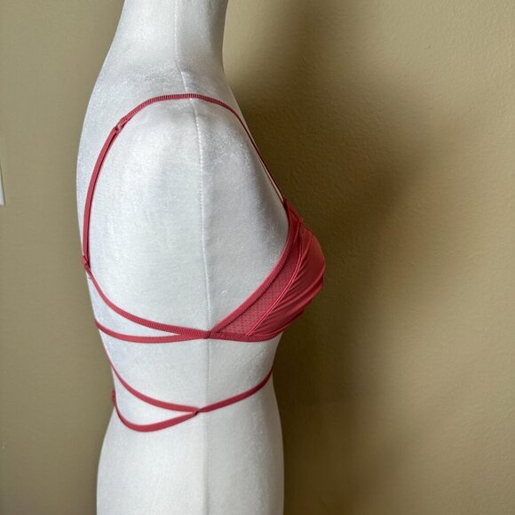 VICTORIA'S SECRET Super Strappy Back Mesh Bralette Bra Top Size Small - Picture 6 of 8